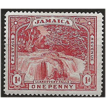 Jamaica 1900 SG31 1d Red Mounted Mint . ..