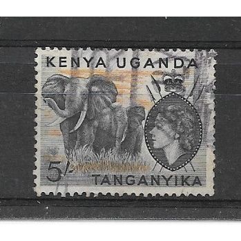 KUT.SG178 5s African Elephants.Fine Used.May19e
