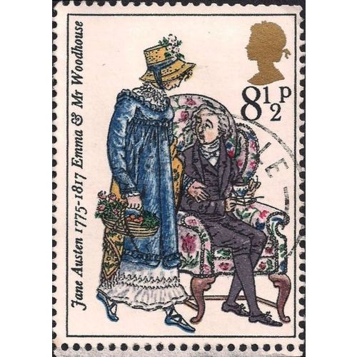 GB, Jane Austen, Emma, white 1975, 7p, #2