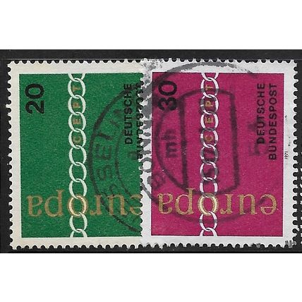 1971 Michel 675/676 - fine used (o)