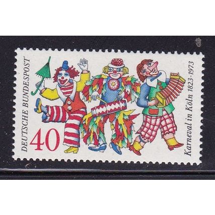 GERMANY 1972 150th ANNIV COLOGNE CARNIVAL 40pf MNH SG1643