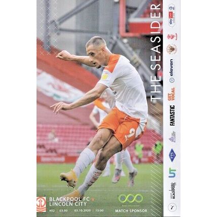 BLACKPOOL v LINCOLN CITY LEAGUE ONE 2020/21
