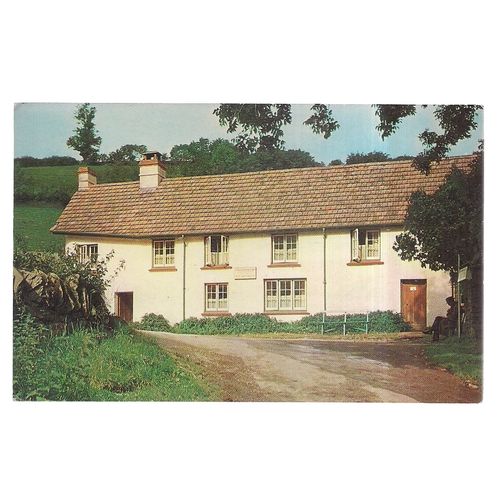 LORNA DOONE FARM, EXMOOR, DEVON used postcard. 1965 postmark =