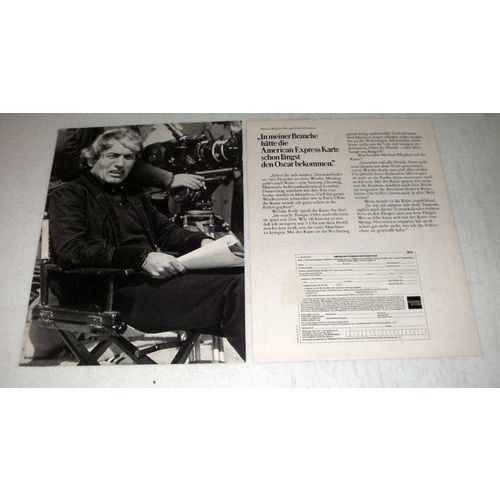1979 American Express Credit Card Ad - in German