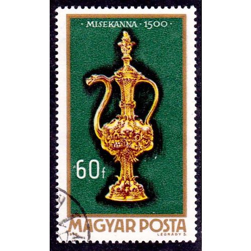 Hungary 1970 Goldsmith 60f Used Stamp