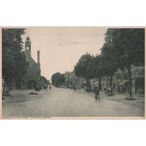 GB circa 1905 Moreton in the Marsh from Cotswold series by Photochrom