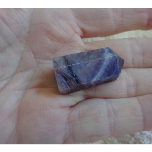 A Fluorite Crystal Point 1.375 Inch Six Sided Metaphysical Spiritual Energy Work