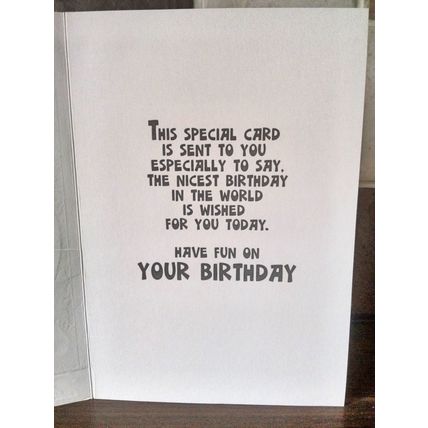 Age 6 Birthday Cards - 003