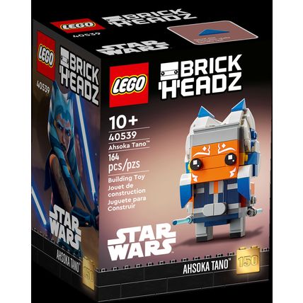 LEGO 40539 - LEGO BRICK HEADZ AHSOKA TANO - STAR WARS JEDI - BRAND NEW & SEALED
