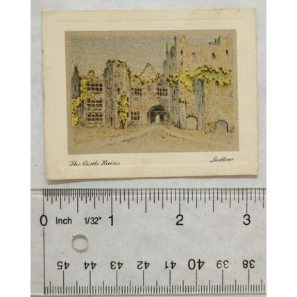 1928 De Reszke England No. 26 The Castle Ruins, Ludlow