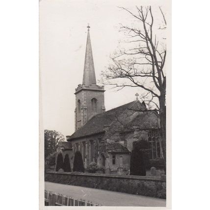 Derry Hill Church Irish Real Photo Postcard