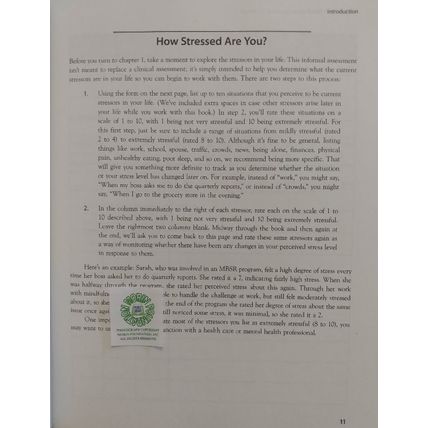A MINDFULNESS BASED STRESS REDUCTION WORKBOOK + MP3 CD w 21 GUIDED MEDITATIONS