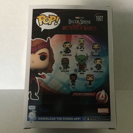 NEW Marvel Multiverse of Madness Scarlet Witch Funko Pop Figure #1007
