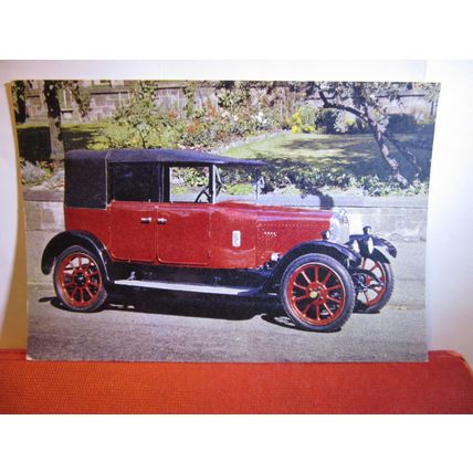 1924 BEARDMORE, veteran car at Museum of transport, Glasgow unused postcard =