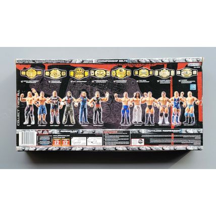 wwe wwf ljn classic superstars championship belt w/bonus hulk hogan figure