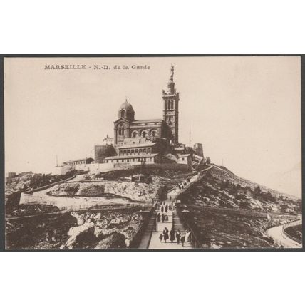 Notre Dame de la Garde, Marseille, c.1910 - CPA