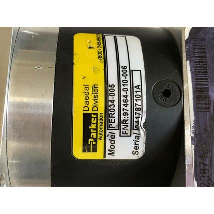 PARKER PER034-005 GEAR BOX 90 DEGREE ,97464-010-006 (EXCELLENT!!) GEAR MOTOR,Bb