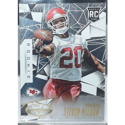 2015 Certified STEVEN NELSON (Oregon State/Chiefs) Rookie card #186 250/999