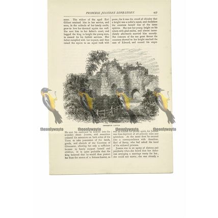 Goodrich Castle, Nr Ross-on-Wye, Herefordshire, Book Illustration (Print), 1891