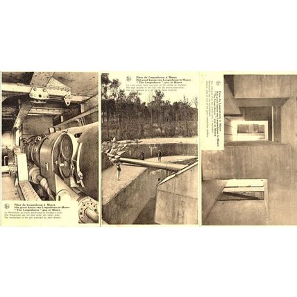 The Leugenboom A Moere WW1 Shelter 3x Old Postcard s