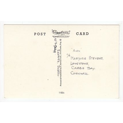 The Star Inn Alfriston Postcard East Sussex 1103c