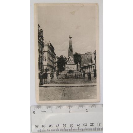 vintage postcard Monument aux Morts, Bone, Algeria, Africa