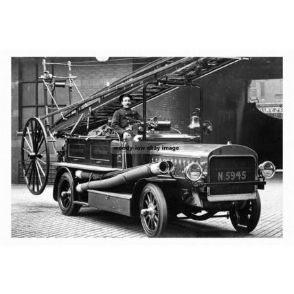 pt2829 - Fire Engine , Manchester , Lancashire - Print 6x4