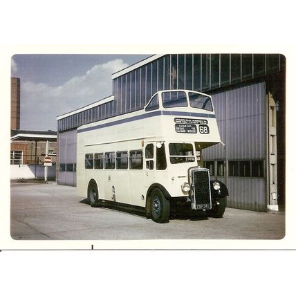 Colour Photograph of Southend Corporation Transport - FOP 340 ex. Birmingham