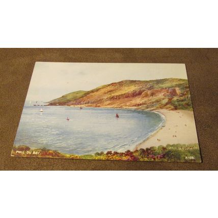 Valentines Art Colour Postcard - Pwlldu Bay, Gower - A1158 Artist Trick