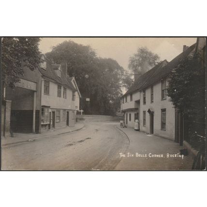 The Six Bells Corner, Bocking, Essex, c.1910 - RP Postcard