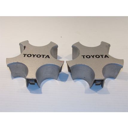 1986 - 1992 Toyota Supra Mk3 Wheel Center Cap Pair OEM 716958 87 88 89 90 91
