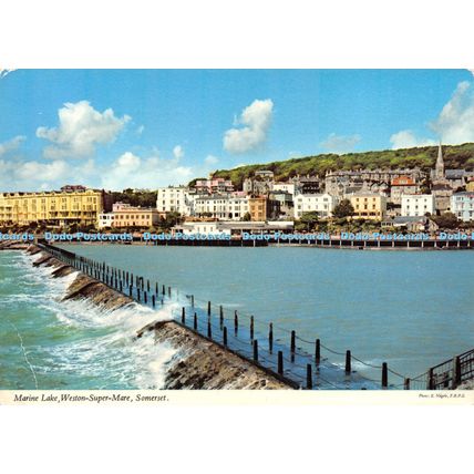 D025504 Marine Lake. Weston Super Mare. Somerset. E. Nagele. Hinde. 1979