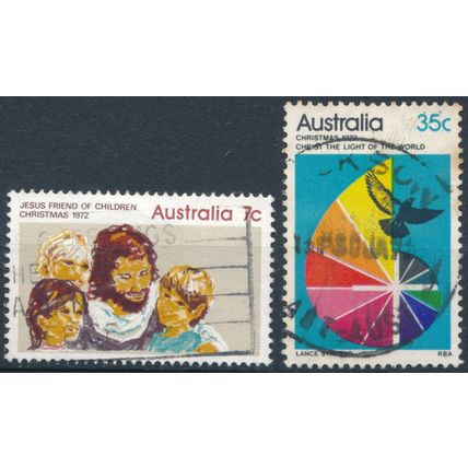Christmas - Australia 1972 - FH - SG 530/1 (D)