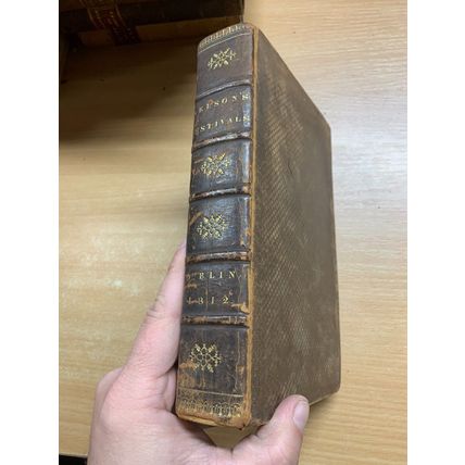 RARE* 1812 "COMPANION OF FESTIVALS & FASTS OF CHURCH OF ENGLAND" BOOK (P5)