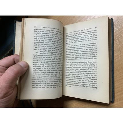 1836 PROSE WORKS OF SIR WALTER SCOTT - TALES GRANDFATHER SCOTLAND BOOKS (P8)