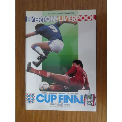 1986 EVERTON V LIVERPOOL FA CUP FINAL PROGRAMME