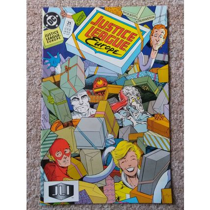 JUSTICE LEAGUE EUROPE # 21 (1989) DC COMICS (VFN Condition)