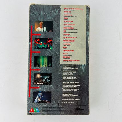 Pink Floyd - Delicate Sound Of Thunder LIVE In Concert VHS Video Tape