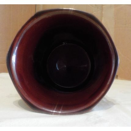 Vintage Brown Glazed Flower Pot Holder by Churchill, England