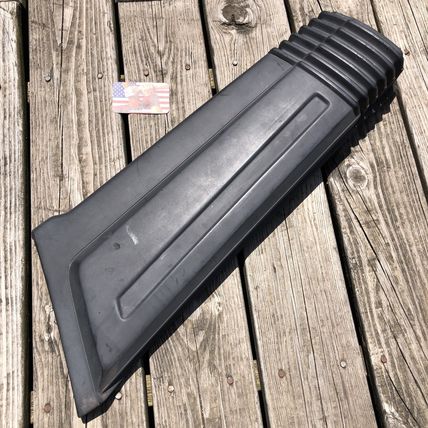 Volvo 740 760 OEM Right Rear Bumper End Cap Filler Trim Black OEM 1392923