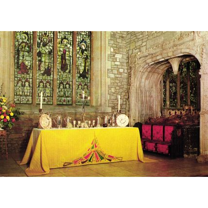 Postcards Cathedral interiors. Job lot