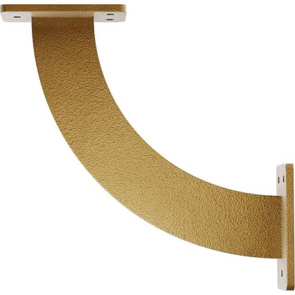 Ekena Millwork BKTM02X09X09BRHGO 2 Inch W X 9 Inch D X 9 Inch H Bradford Steel B