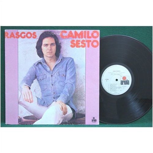 Camilo Sesto - Rasgos - Mexican LP - LA 044 - EX