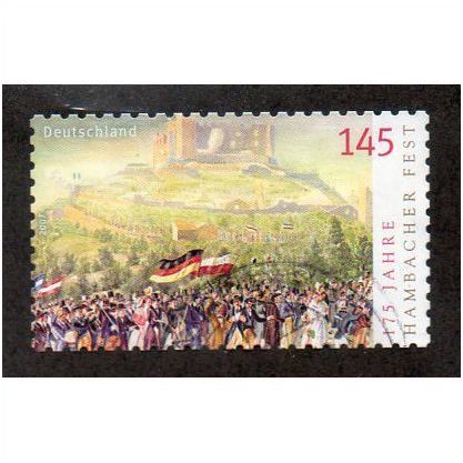 GER 2007 €1.45 (S/A) 'HAMBACHER FEST' FINE USED (EBID30-523)