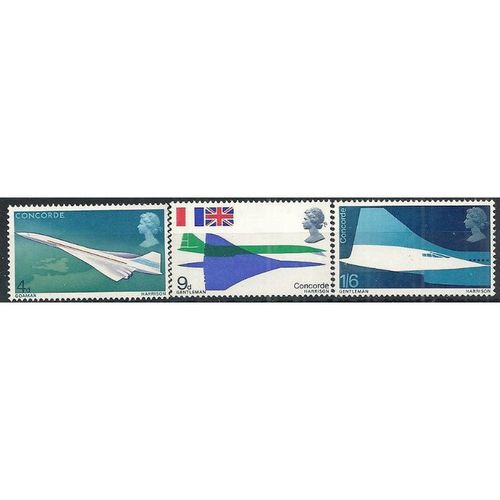 1969 Concorde Set SG778-783 Unmounted Mint .. .