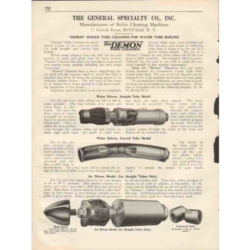 general specialty company 1931 demon boiler tube clean vintage catalog