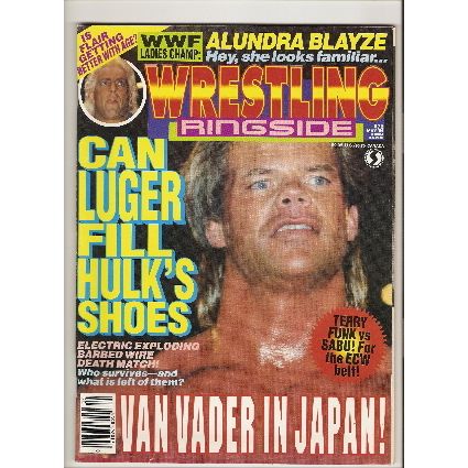 WRESTLING RINGSIDE MAY 1994 LEX LUGER