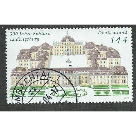 GER 2004 144c '300TH ANN OF LUDWIGSBURG' FINE USED (EBID 51-205)