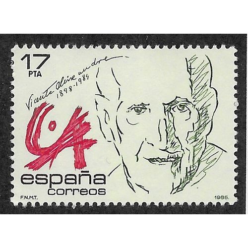 ESP 1985 U/M 17p 'V.ALISE AUDRE' (EBID53-826)