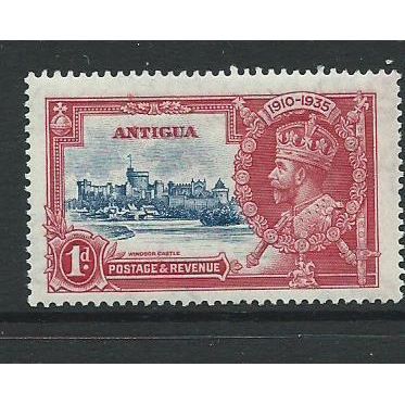 Antigua stamps hm sg91 sg 91 silver jubilee hm